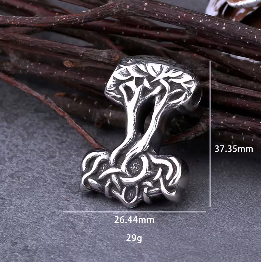 Yggdrasil Viking Pendant Necklace