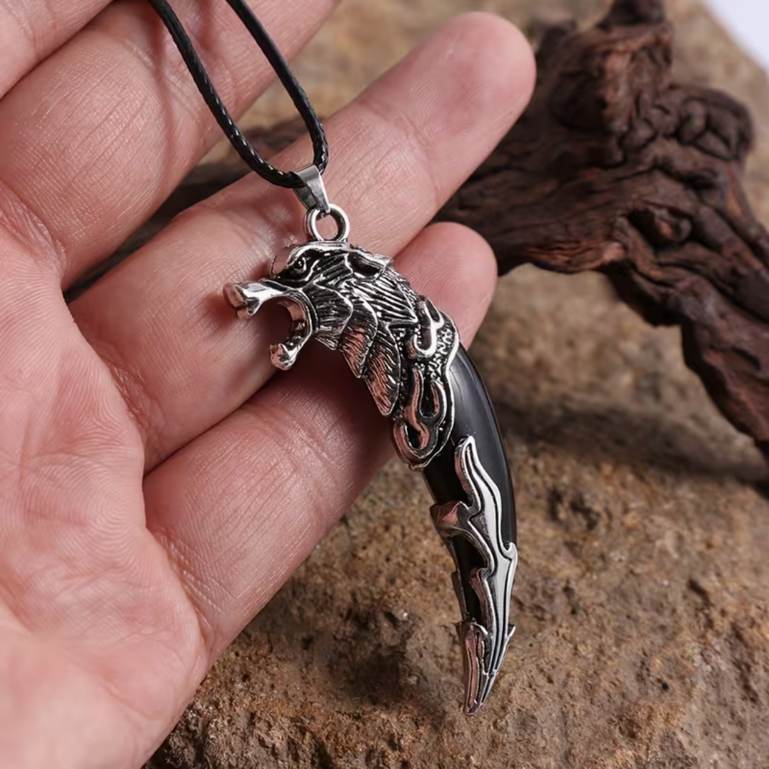 Viking Wolf Teeth Necklace