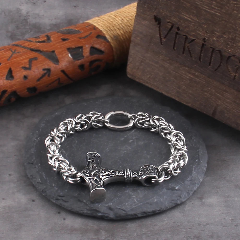Thor's Hammer Mjölnir Bracelet