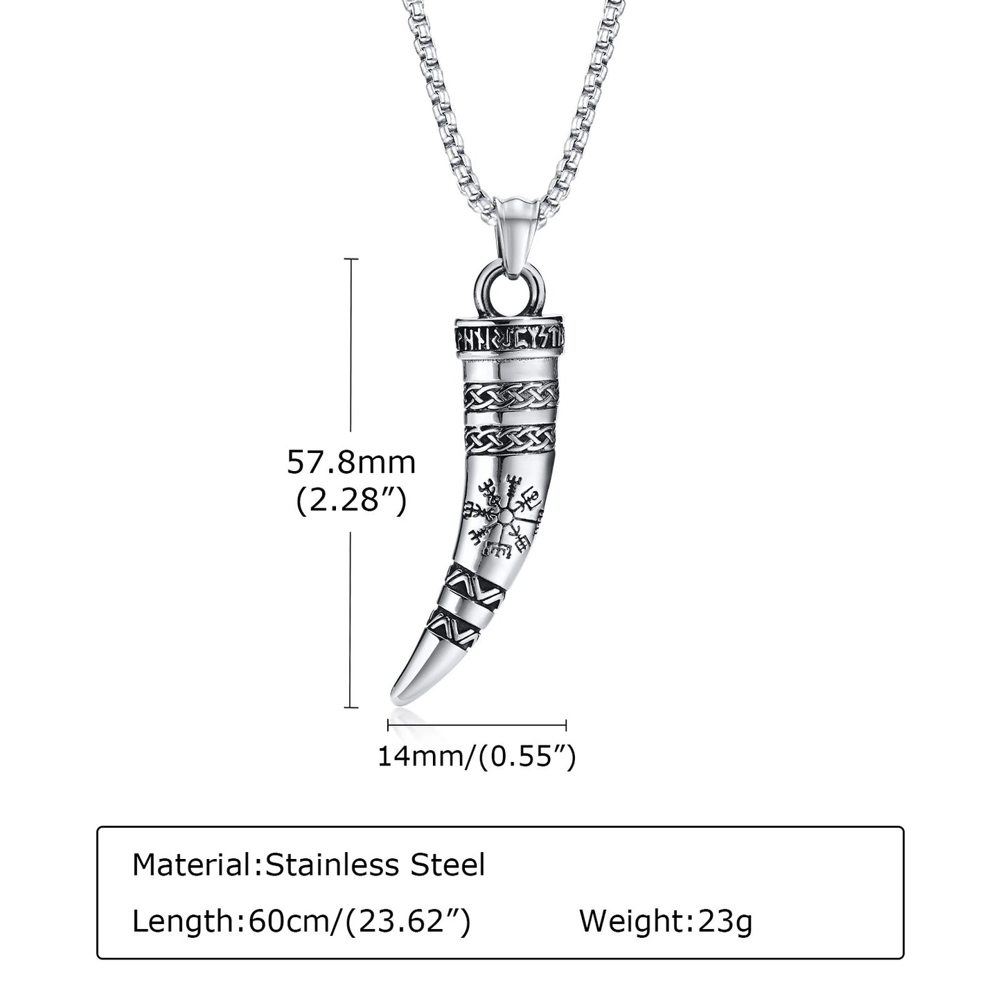 Viking Horn Necklaces