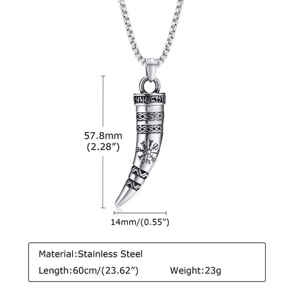 Viking Horn Necklaces
