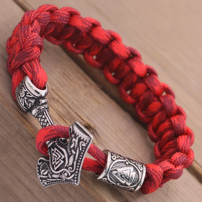 Mjölnir Camouflage Paracord Bracelet