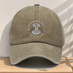 Thor's Hammer With Runes Cap