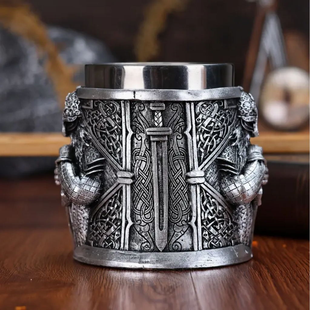 Viking Warrior Beer Mug