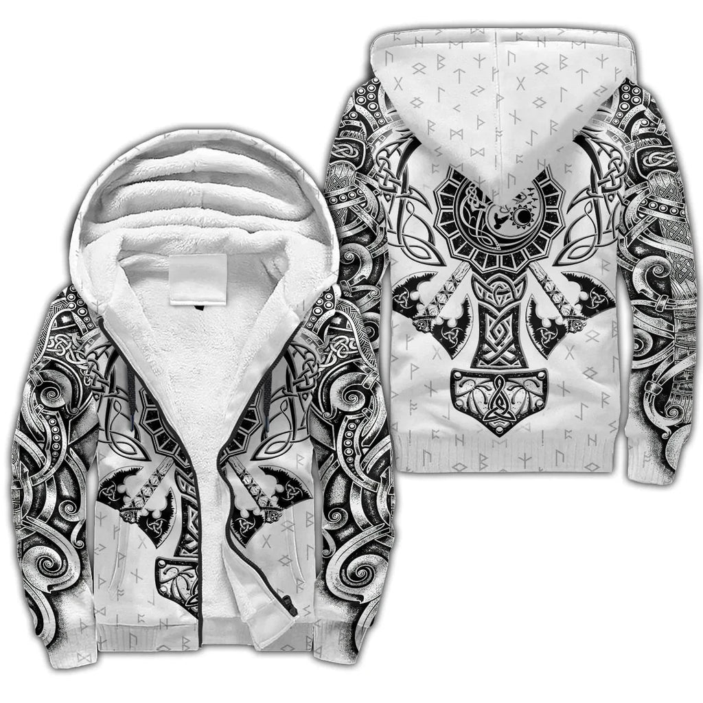 Vikings Zip Hoodie Jackets