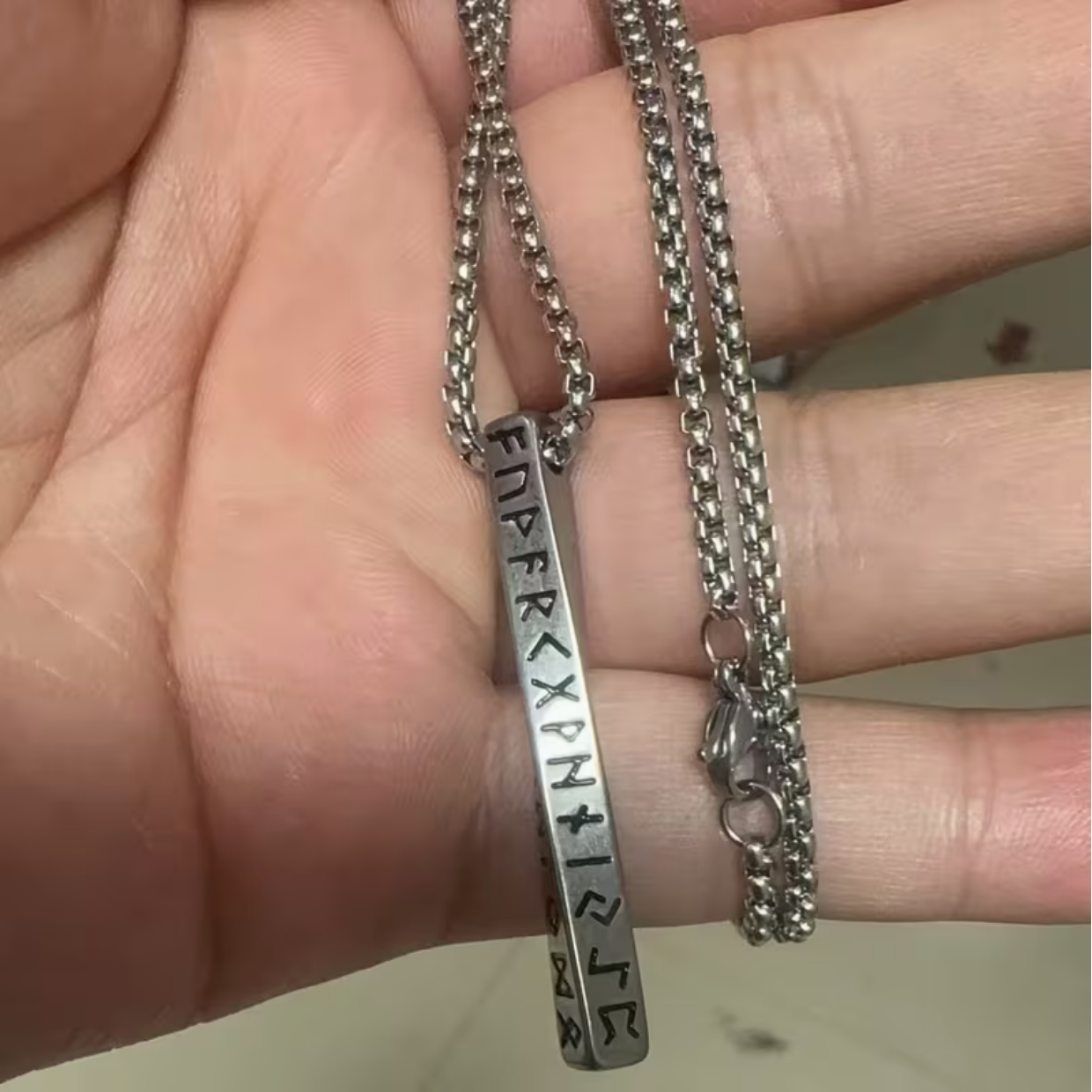 Viking Runes Necklace