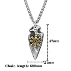 Viking Rune Shield Necklace