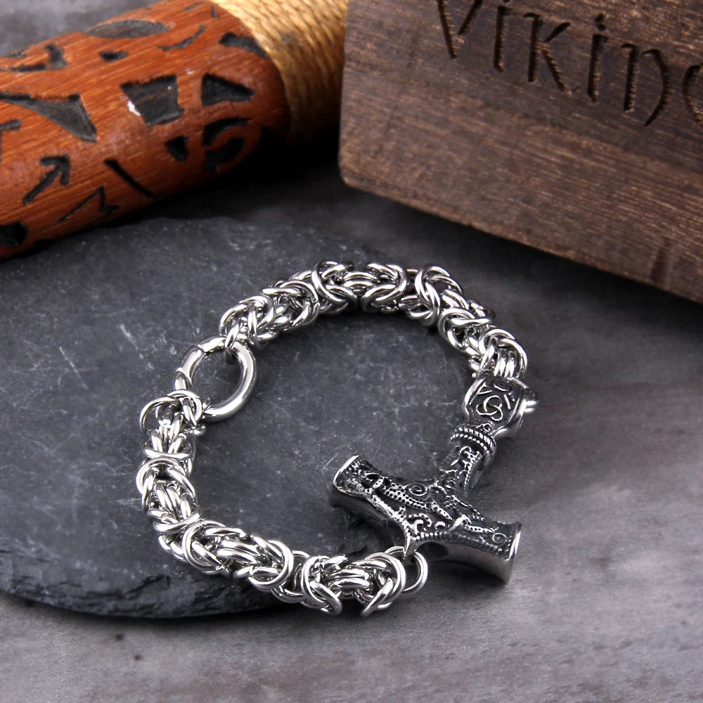 Thor's Hammer Mjölnir Bracelet