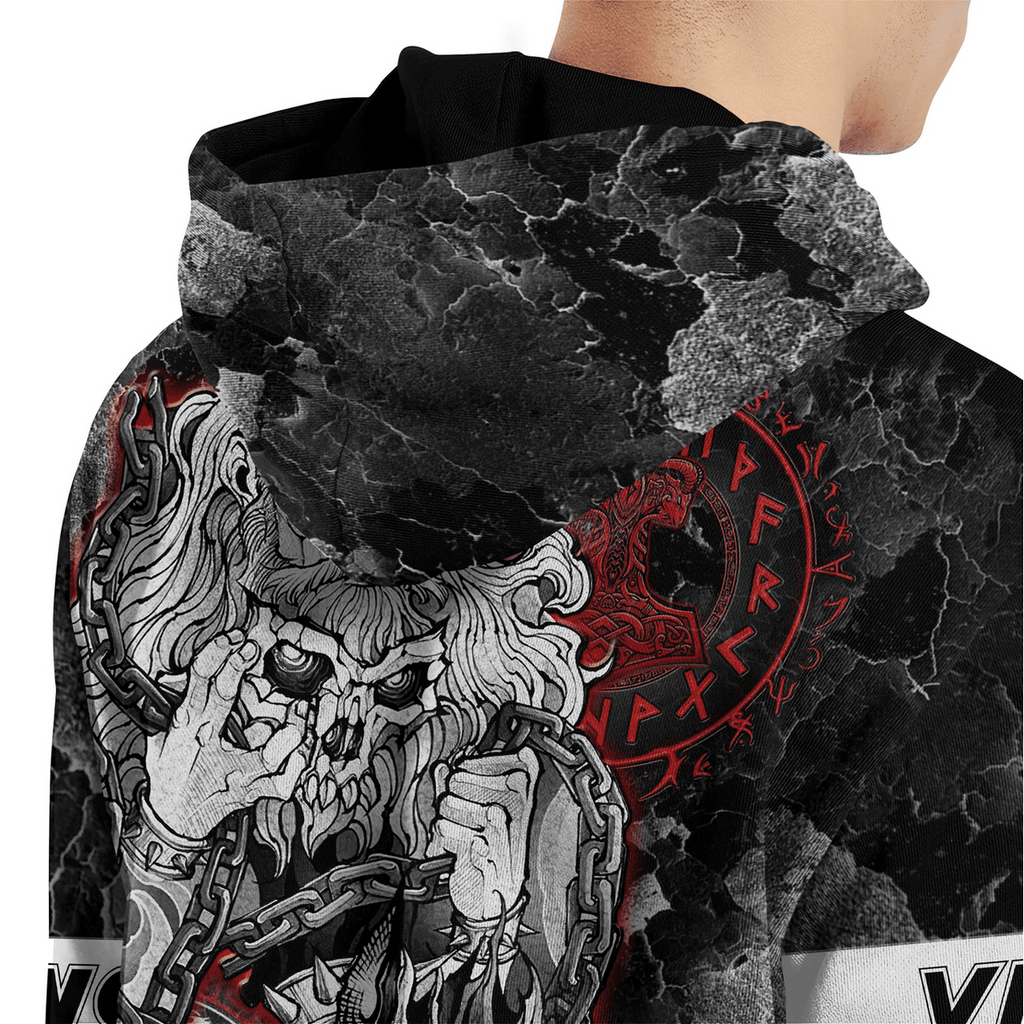 Viking All Over Printed Hoodie