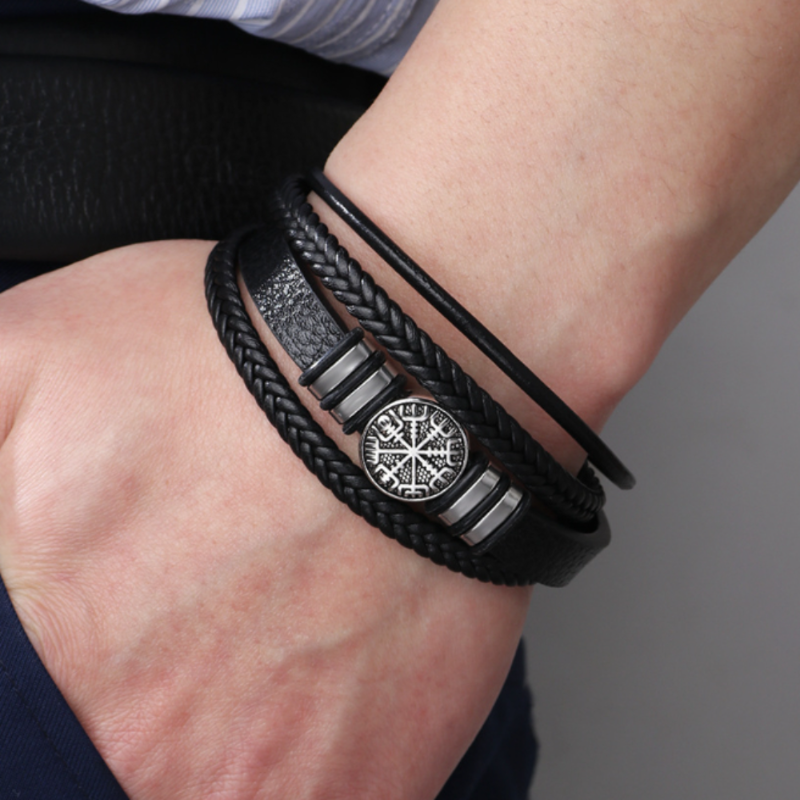 Viking Vegvisir Bracelet