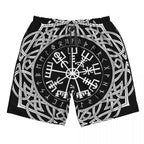Vegvisir With Runes Shorts