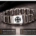 Vikings Bracelet With Runes Beads