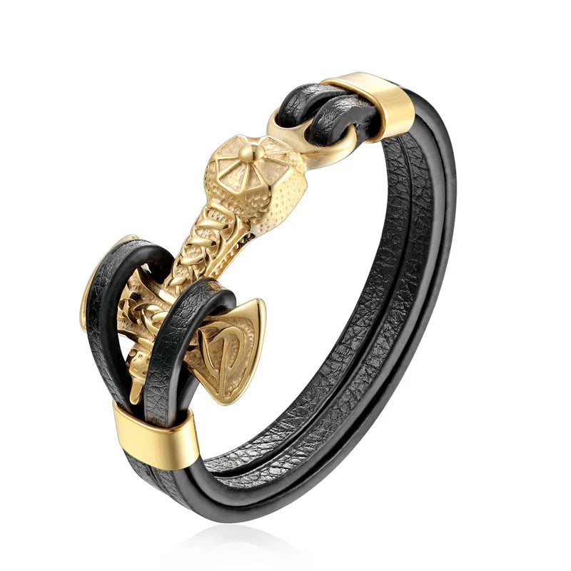Thor's Hammer Mjölnir Viking Bracelet