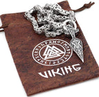 Viking Necklace With Gungnir (Odin Spear) Pendant