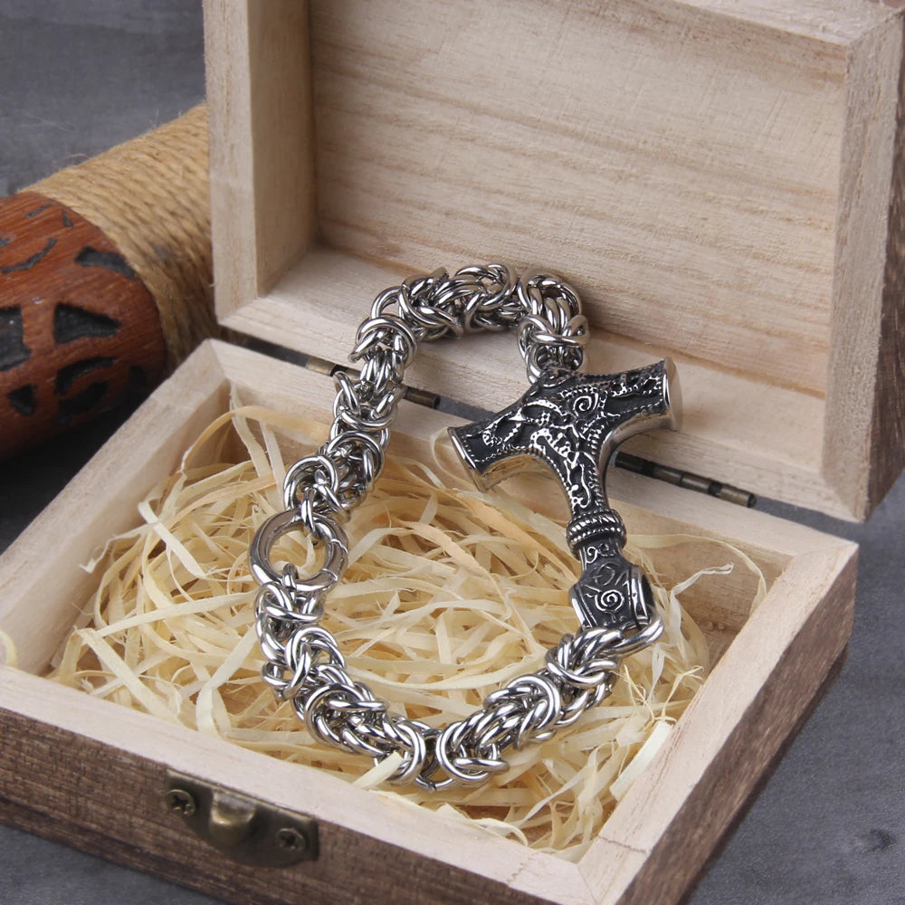 Thor's Hammer Mjölnir Bracelet