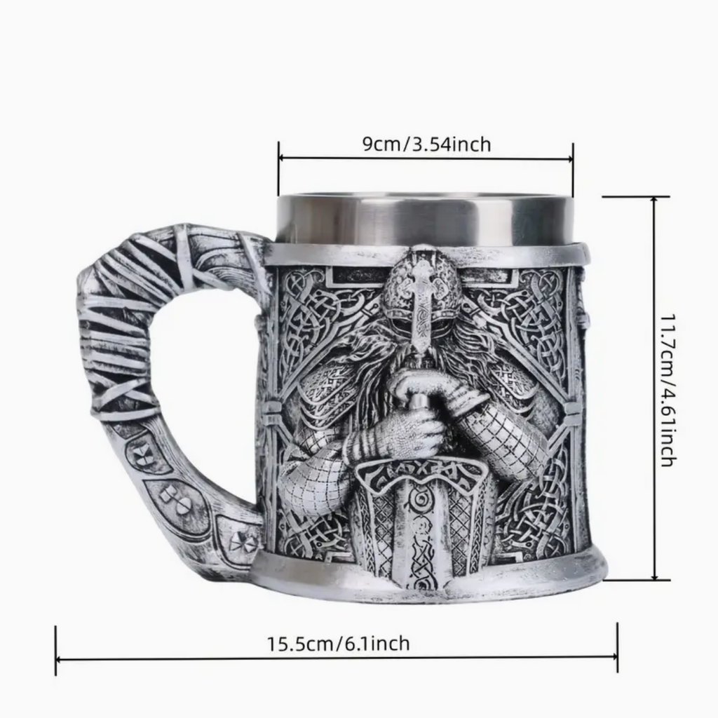Viking Warrior Beer Mug