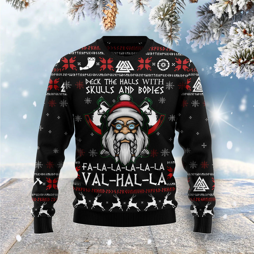 Valhalla Vikings Christmas Sweatshirts