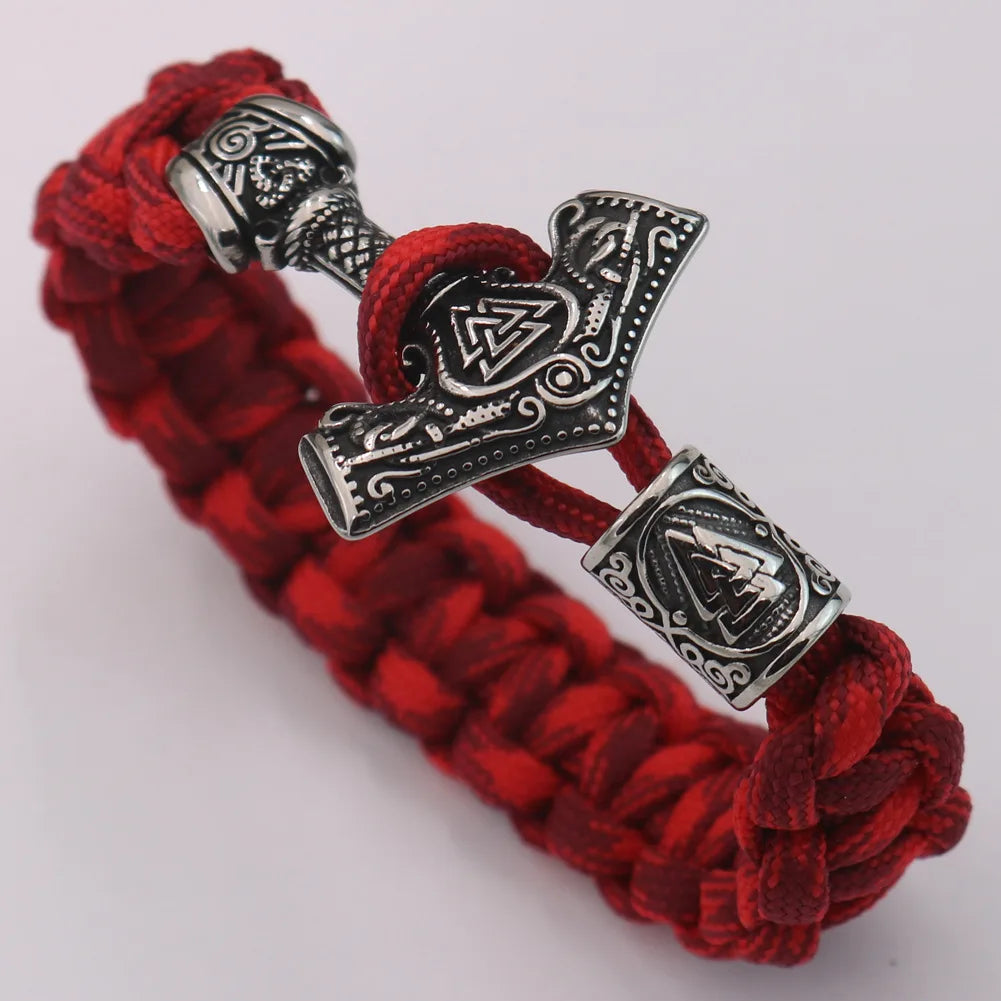 Mjölnir Camouflage Paracord Bracelet