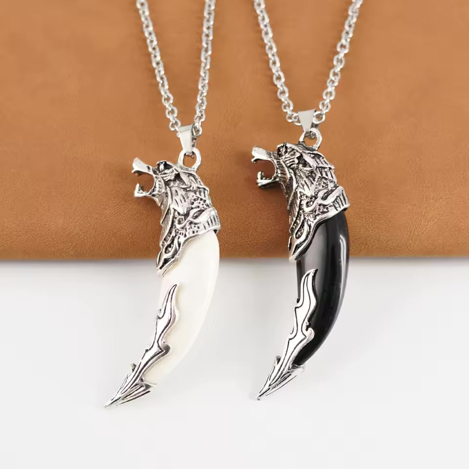 Viking Wolf Teeth Necklace