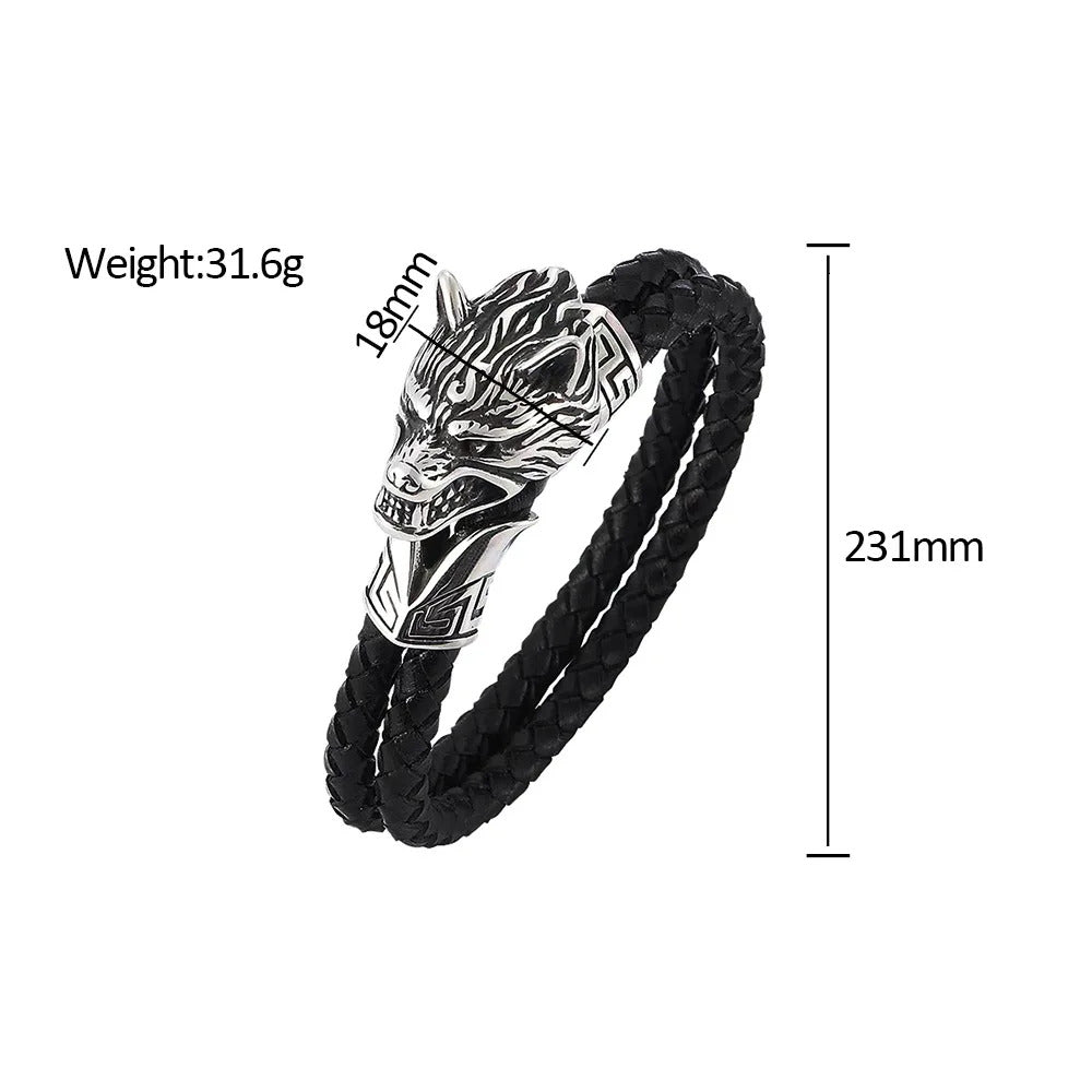 Fenrir Double Braided Bracelet