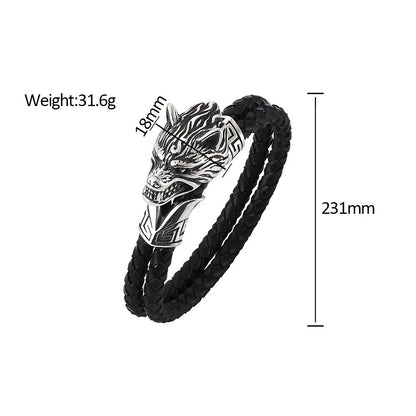 Fenrir Double Braided Bracelet