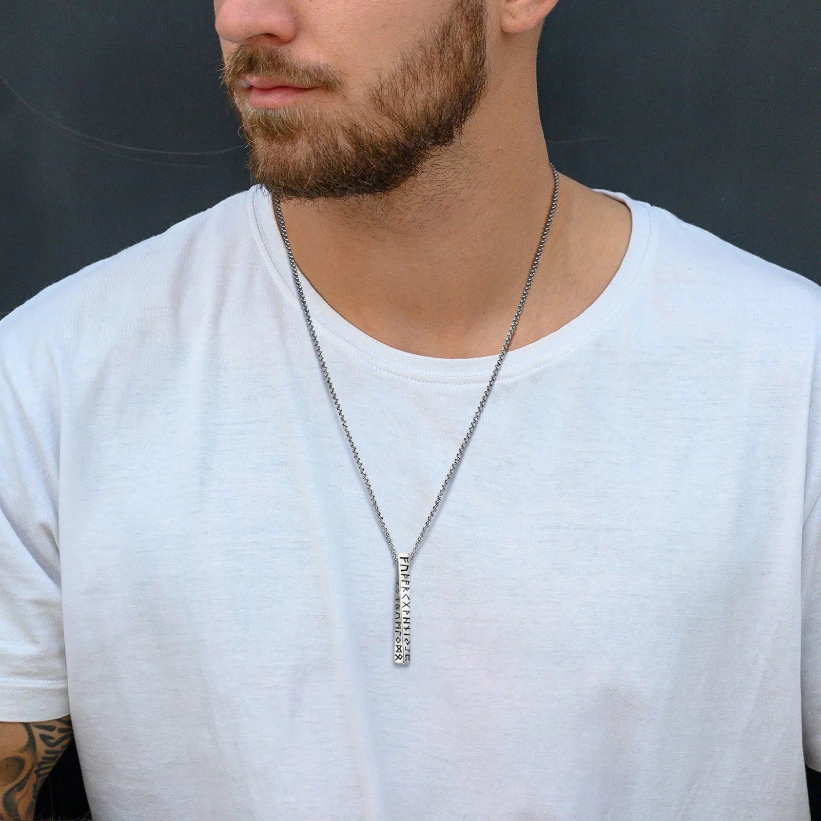 Viking Runes Necklace