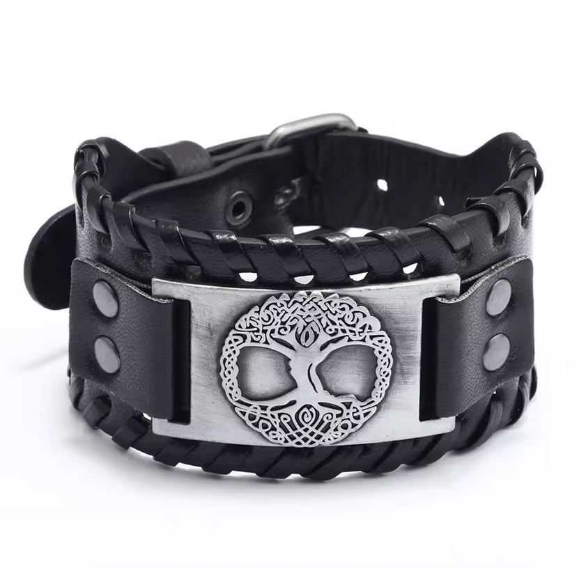 Handmade Viking Yggdrasil Bracelet