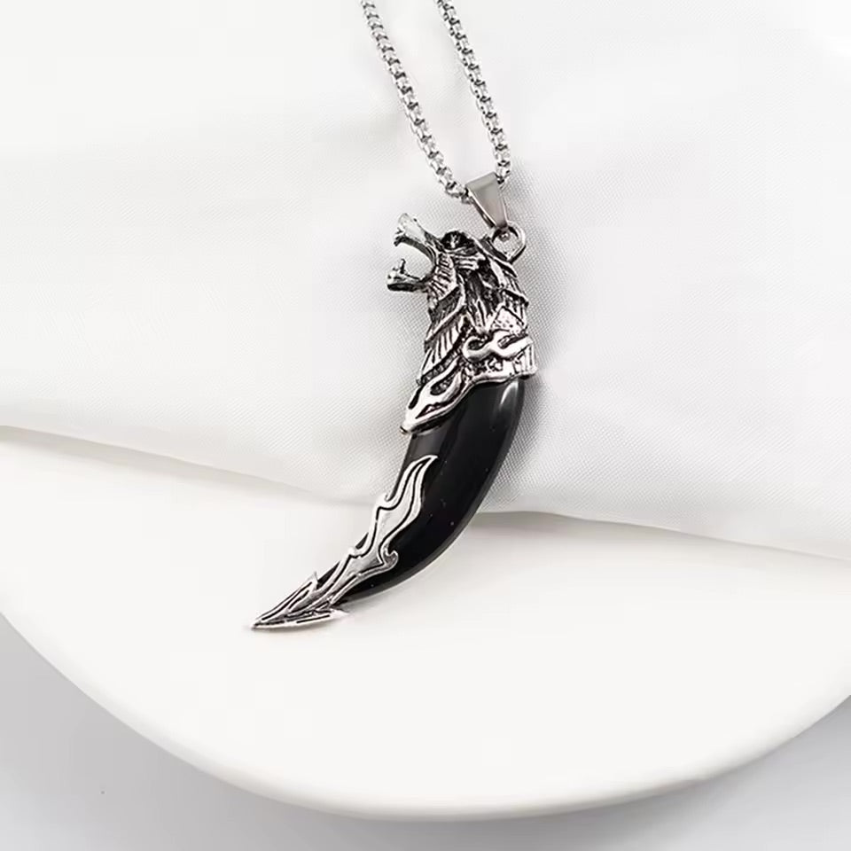 Viking Wolf Teeth Necklace
