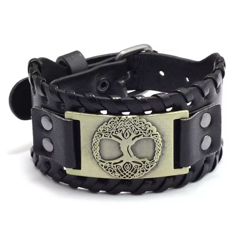 Handmade Viking Yggdrasil Bracelet