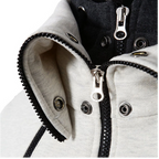 Viking Valknut With Runes Zipper Hoodie