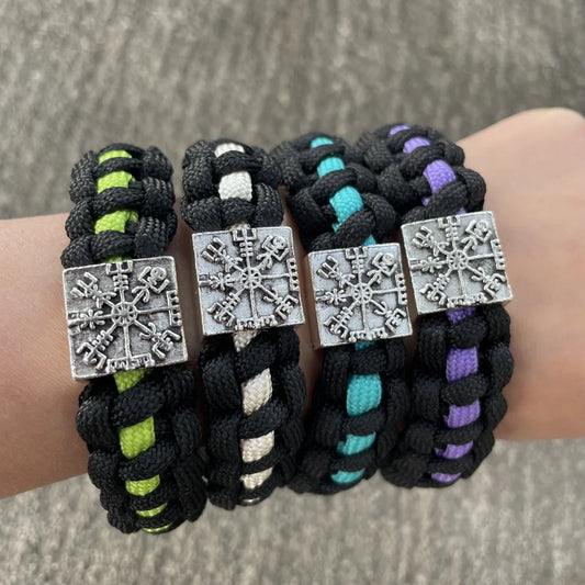 Vegvisir With Bead Paracord Bracelets