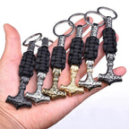 Vikings Thor's Hammer Keychain