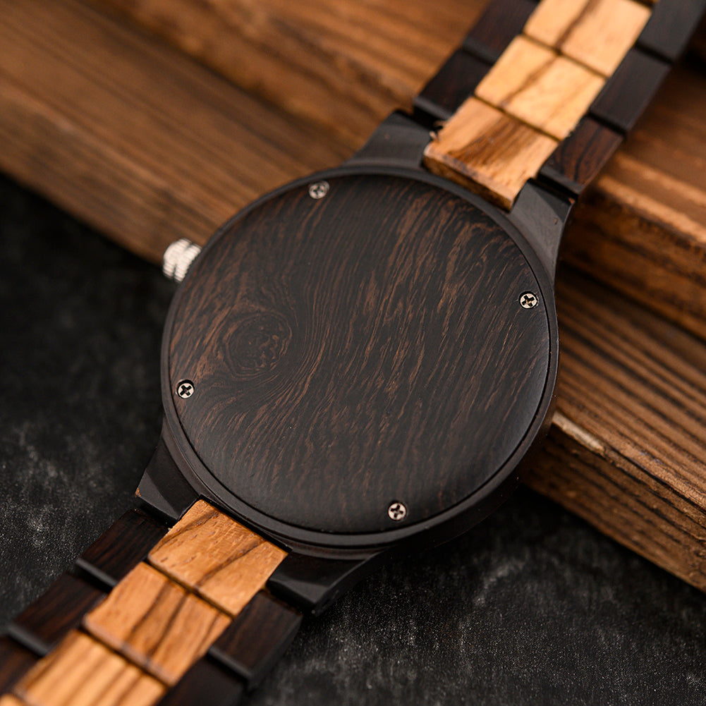 Limited Edition Viking Valknut Wooden Watch