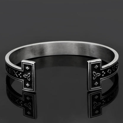 Vikings Runes Cuff Bangles