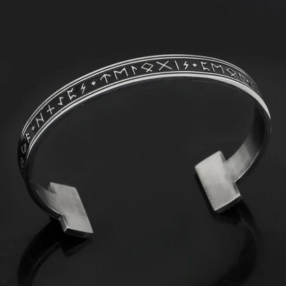 Vikings Runes Cuff Bangles