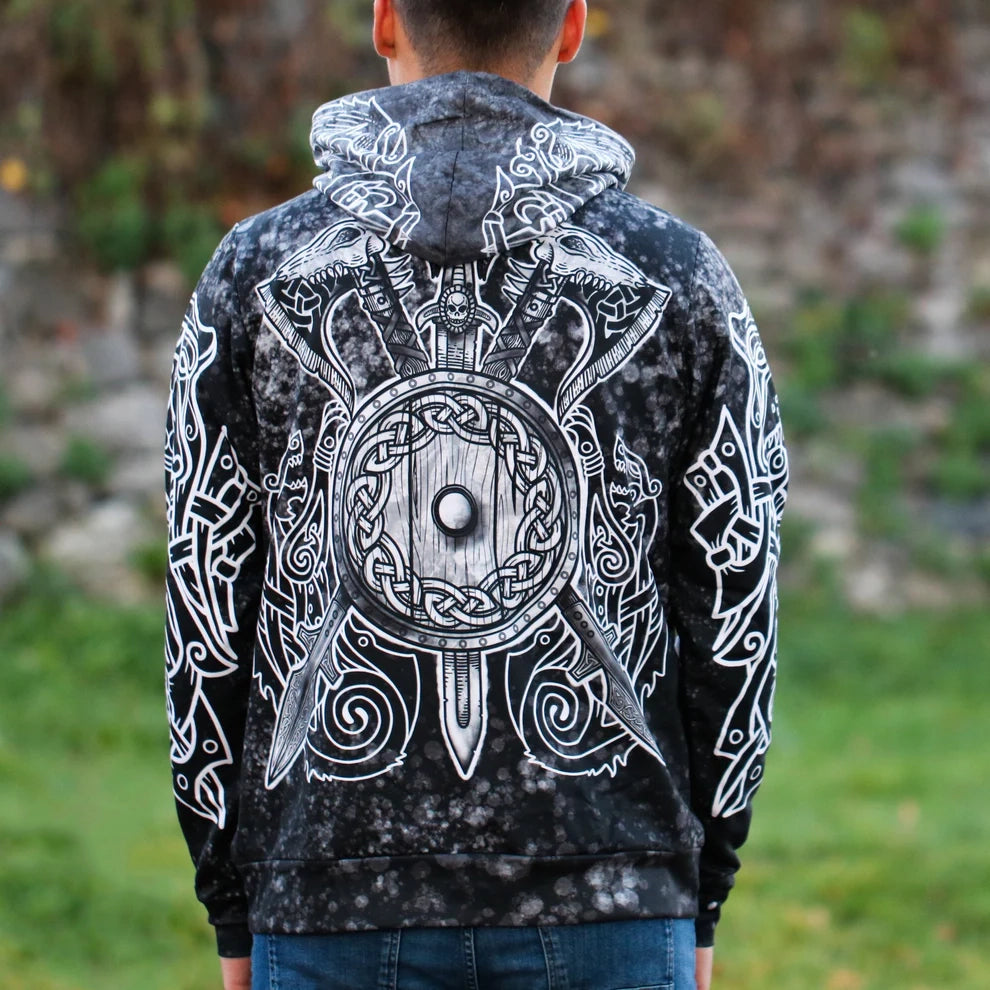 Viking Berserker Warrior Hoodie
