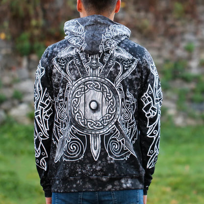Viking Berserker Warrior Hoodie
