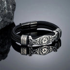 Vintage Viking Wire Rope Bracelet