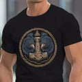 Viking Mjölnir With Raven T-shirt