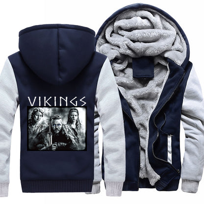 Valhalla Vikings Hoodie Jacket