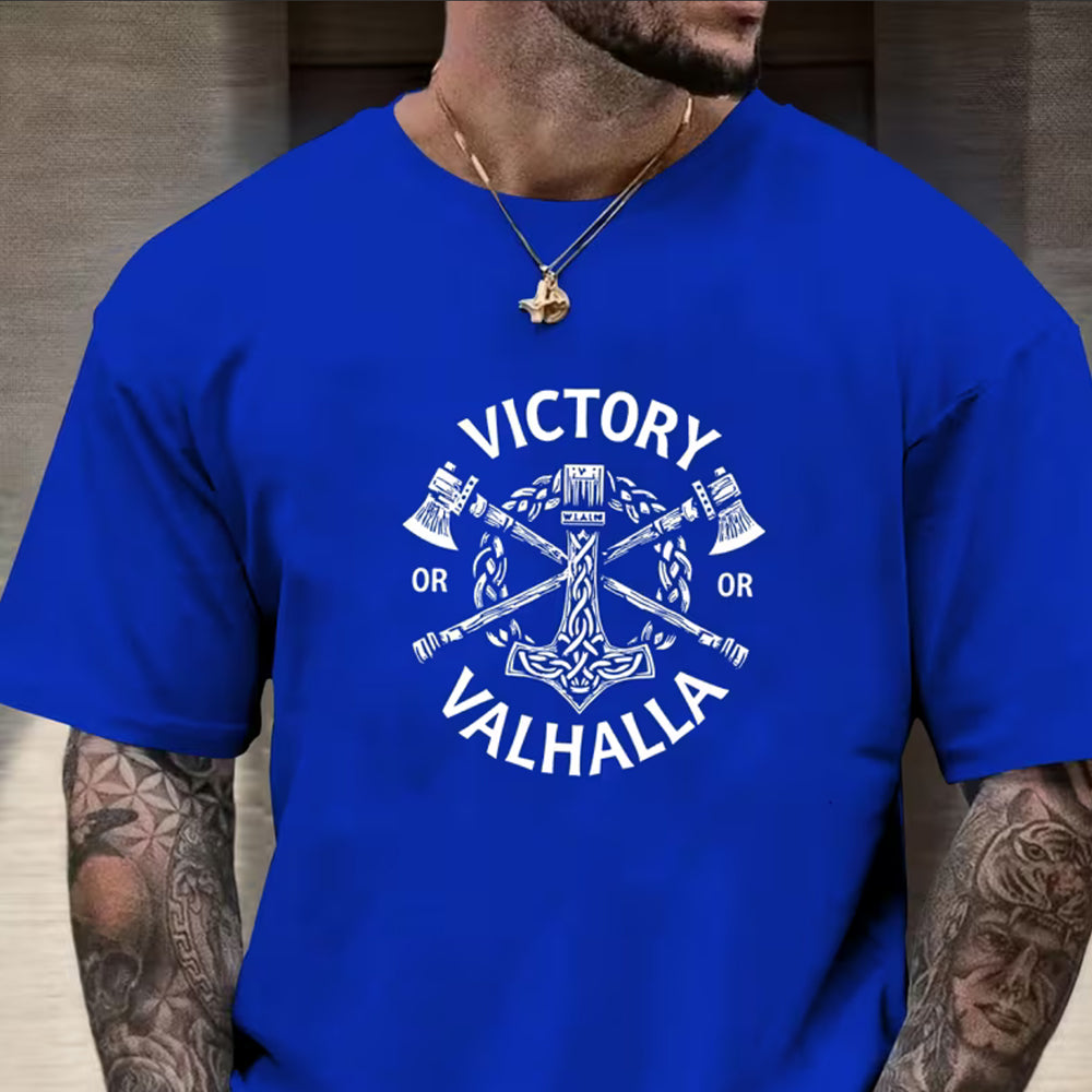 Victory or Valhalla Viking T-shirt