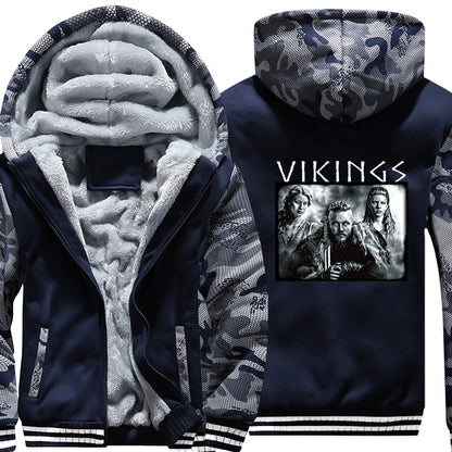 Valhalla Vikings Hoodie Jacket