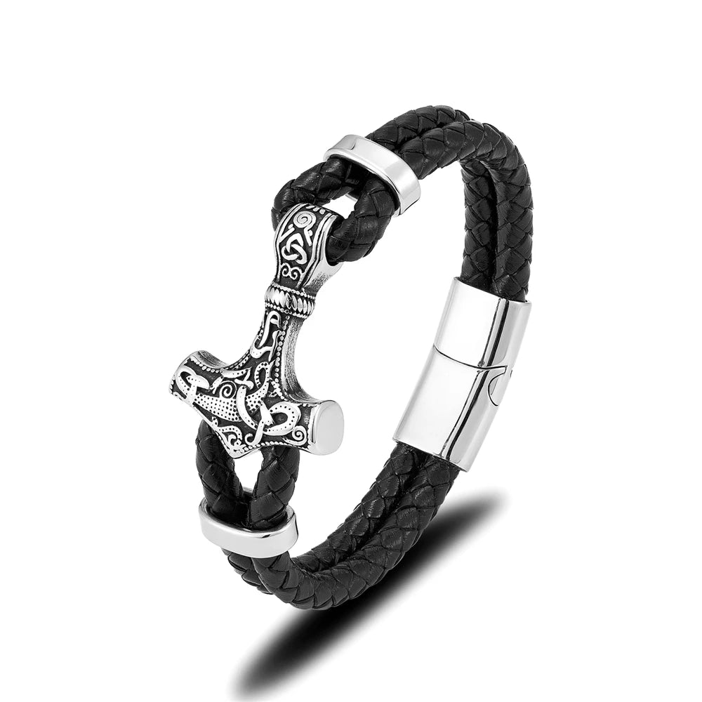 Thor's Hammer Mjölnir Bracelet