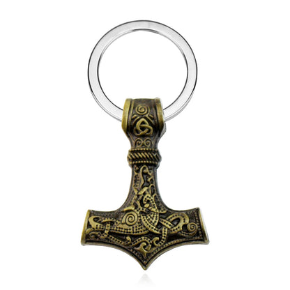 Thor's Hammer Mjölnir Keychain