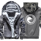 Fenrir With Runes Hoodie Jacket