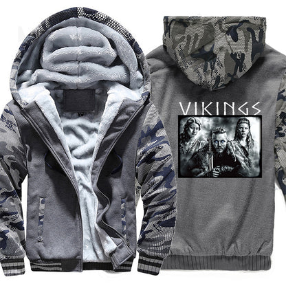 Valhalla Vikings Hoodie Jacket