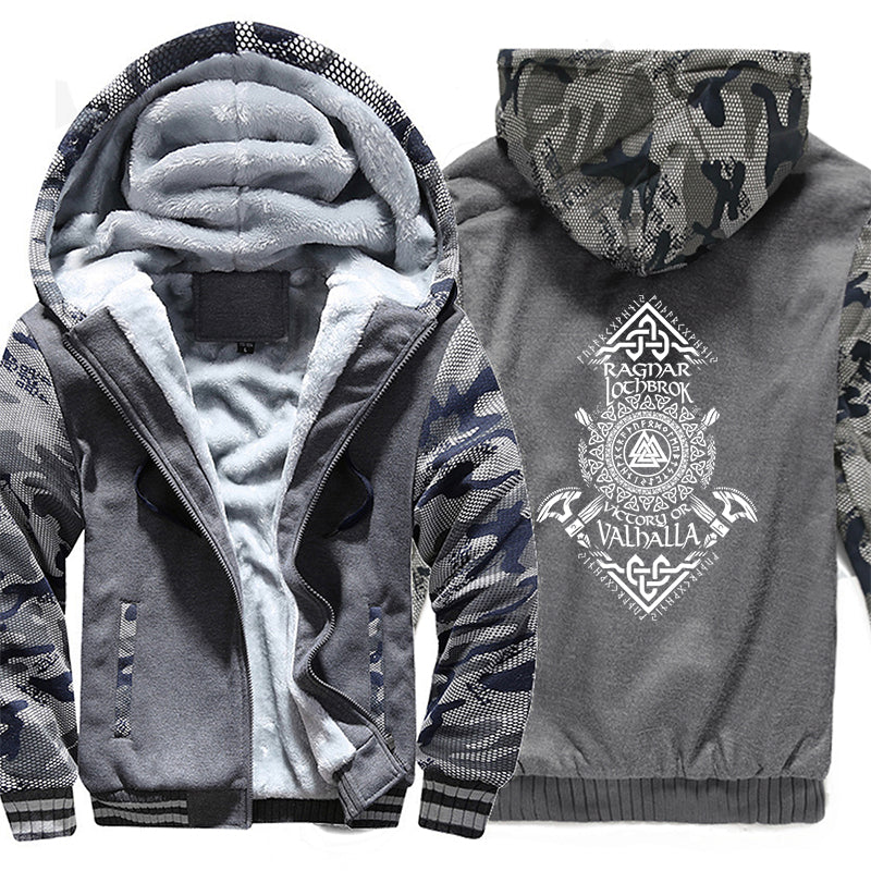 Valhalla vikings clearance hoodie jacket