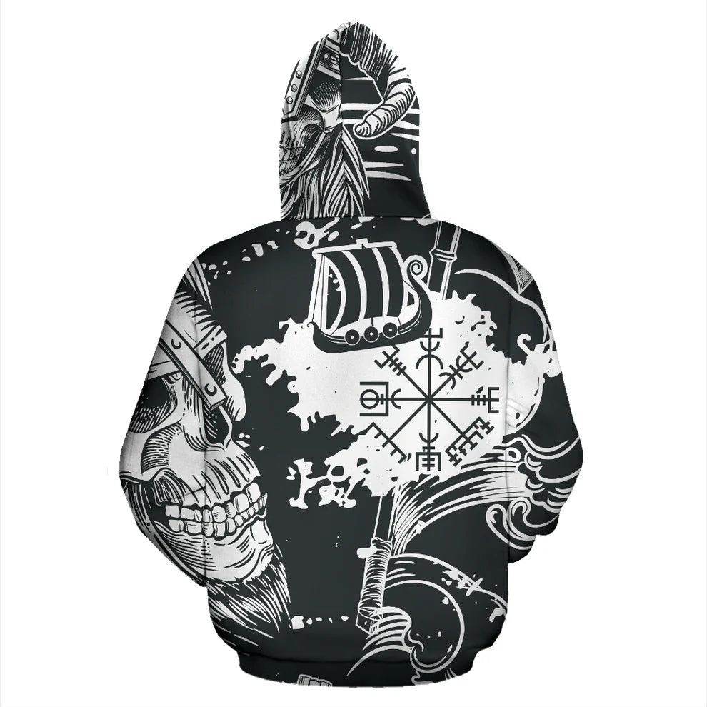 Nordic Life Viking Zip Up Hoodie