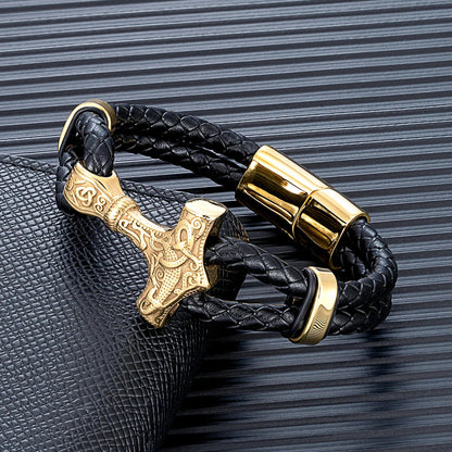 Thor's Hammer Mjölnir Bracelet