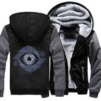 Odin's Eye Viking Hoodie Jacket